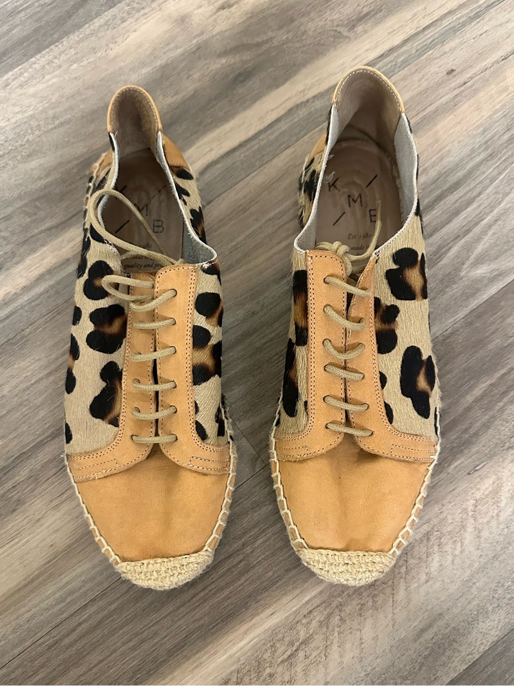 KMB Leopard Print Shoes